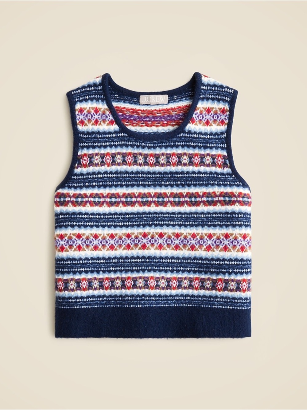 J. Crew Fair Isle Sweater Vest